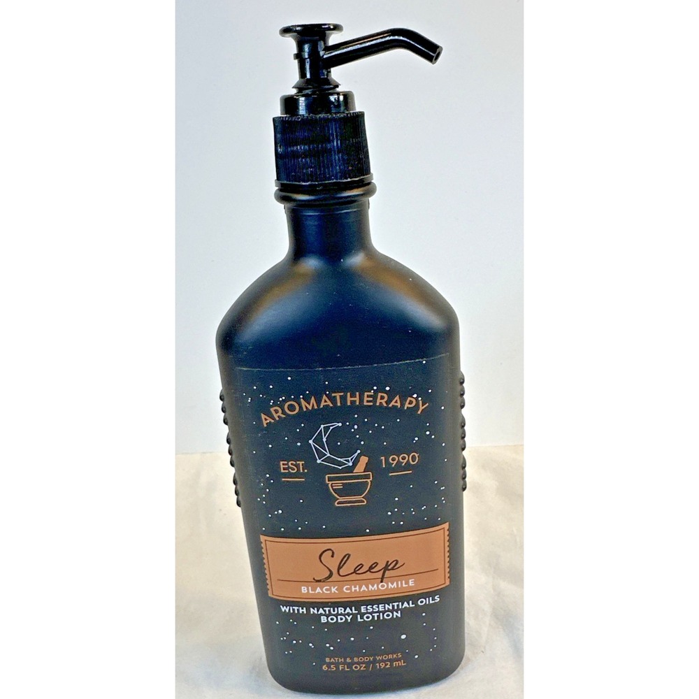 Bath & Body Works Aromatherapy ~ Sleep ~ Black Chamomile Body Lotion 6.5 FL OZ